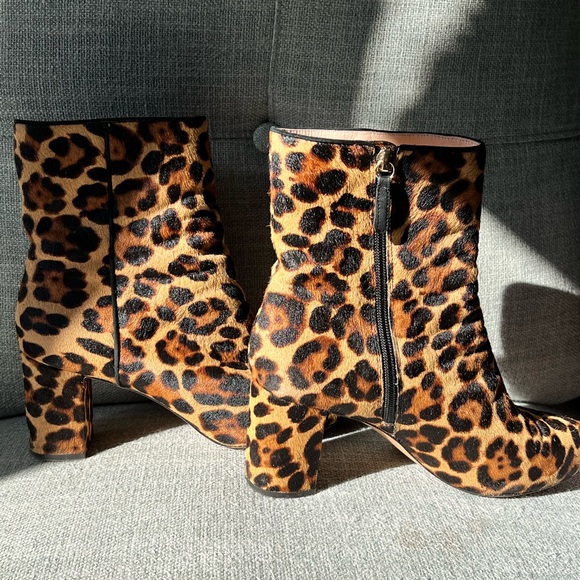 J. Crew Sadie boots in Leopard Calf Hair - Picture 4 of 8